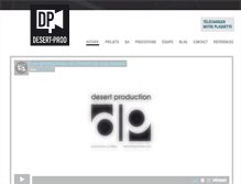 Tablet Screenshot of desert-prod.com